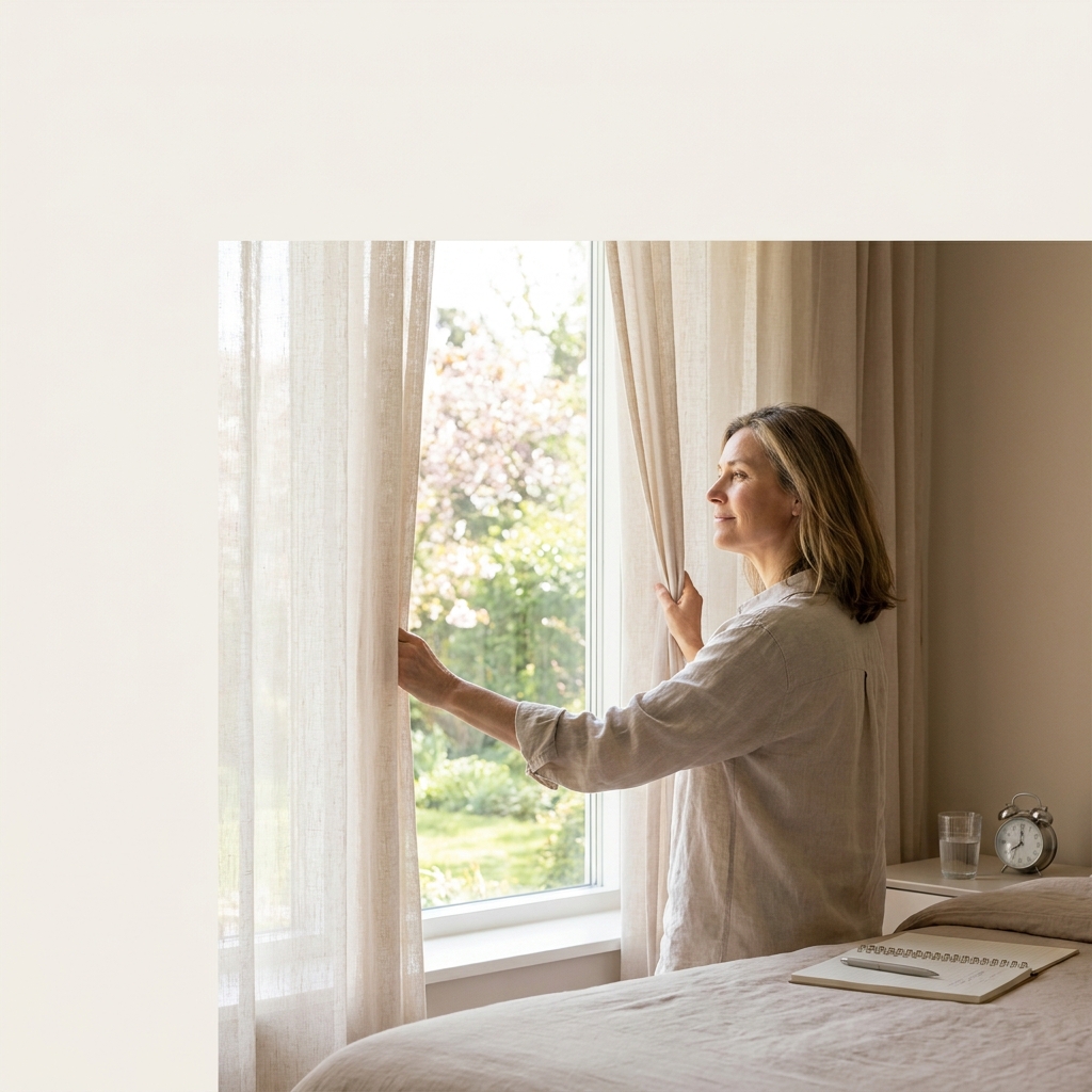 Late-April sleep reset: adjusting bedtime and morning light as days get longer