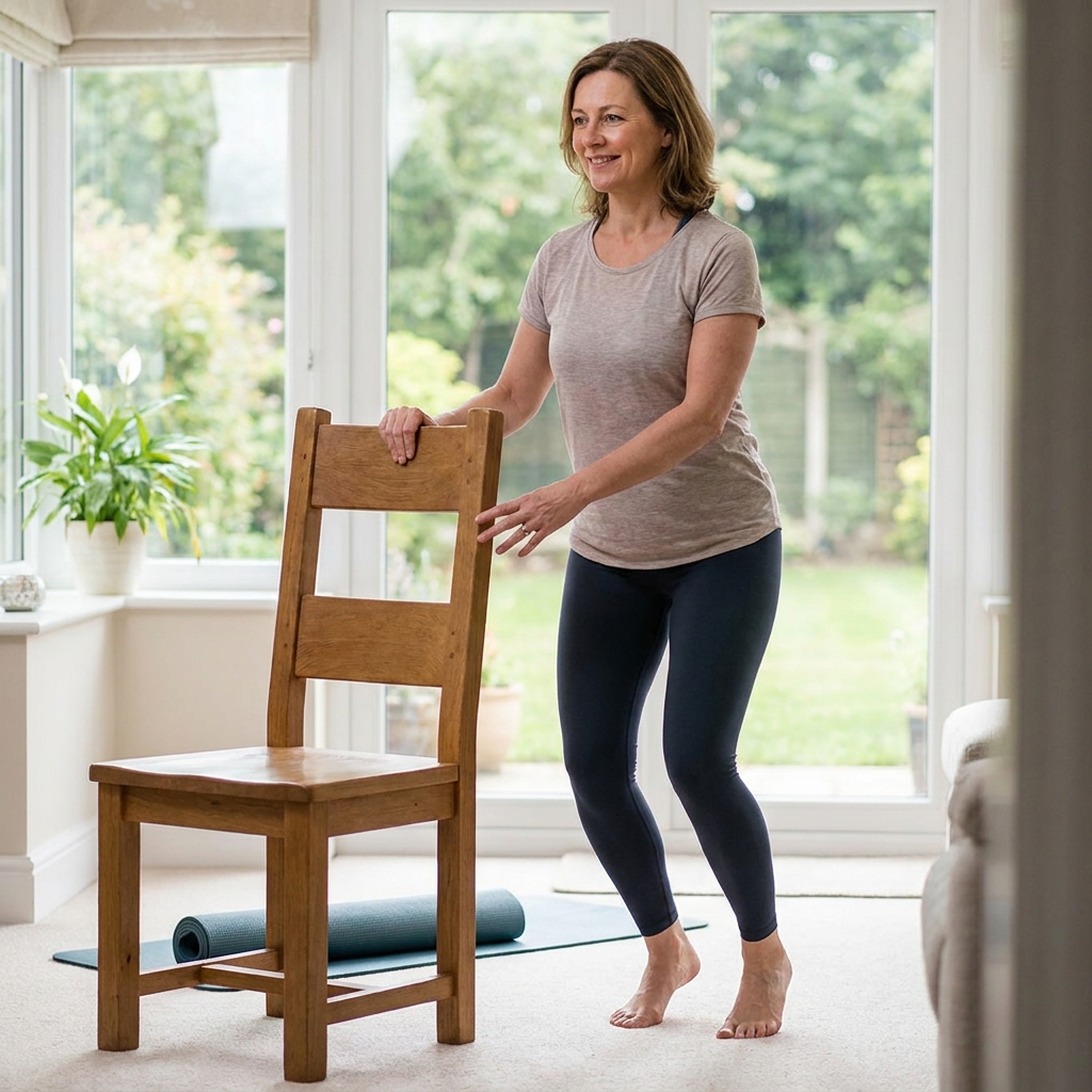 Spring strength and balance: a simple 2x/week routine to feel steadier (with chair options)