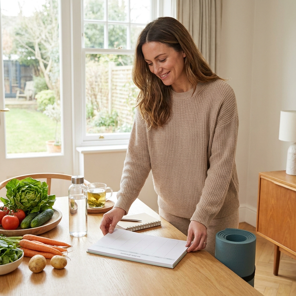 Sunday reset for May: a gentle weekly planning routine that supports mental health (without ‘hustle’ vibes)