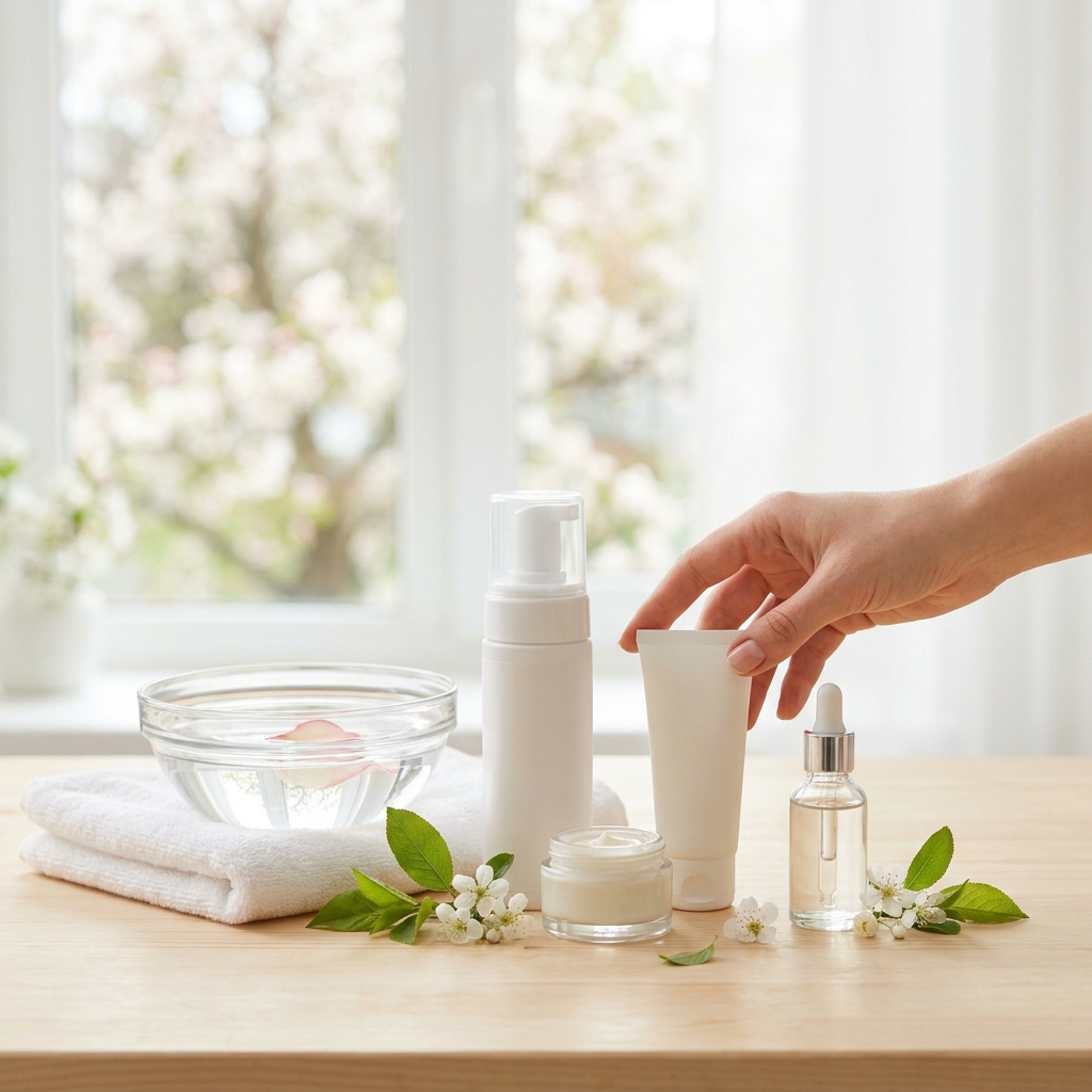 May skincare reset: switching from winter-heavy routines to lighter spring skincare (with sun and allergy considerations)