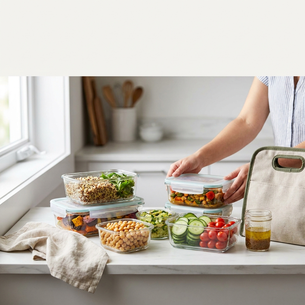 June lunch routine: easy, heat-friendly lunches for busy days (no microwave, minimal prep)