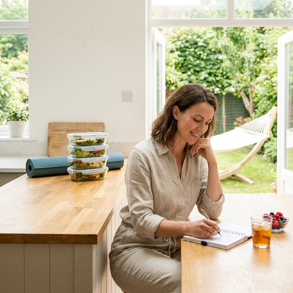 Mid-July Sunday reset: a simple plan to keep summer from feeling chaotic (sleep, meals, and calendar)