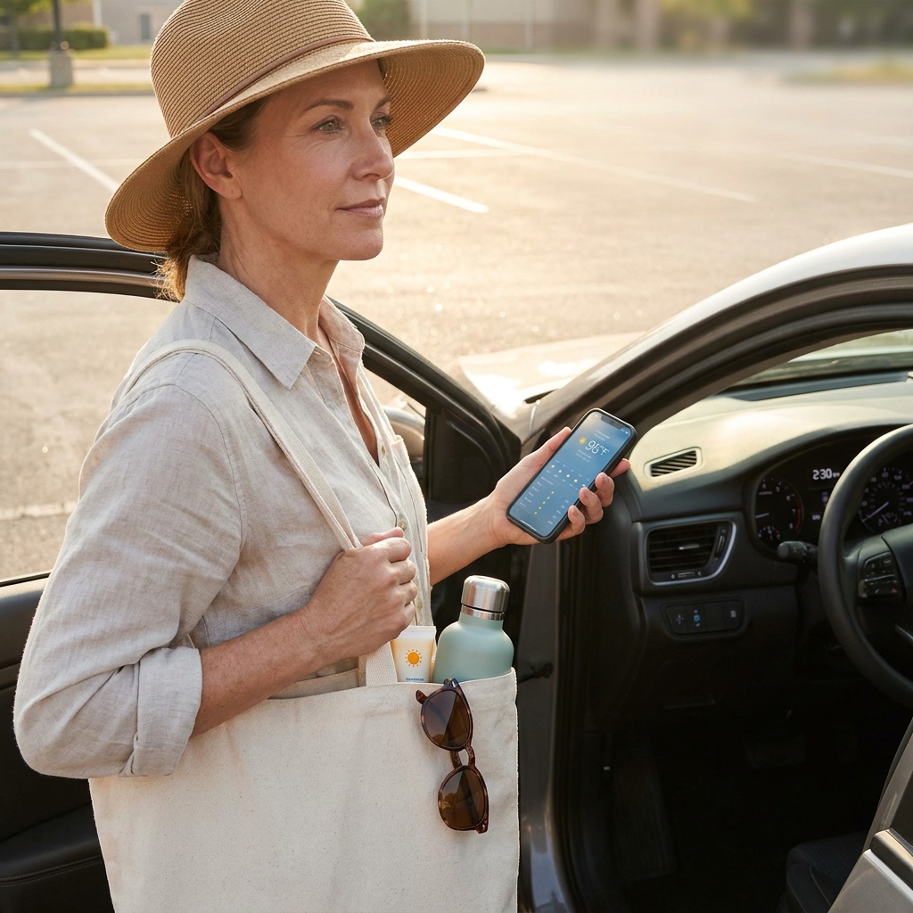 Heat-smart errands and commuting: how to plan your day to reduce heat exposure (without panic)