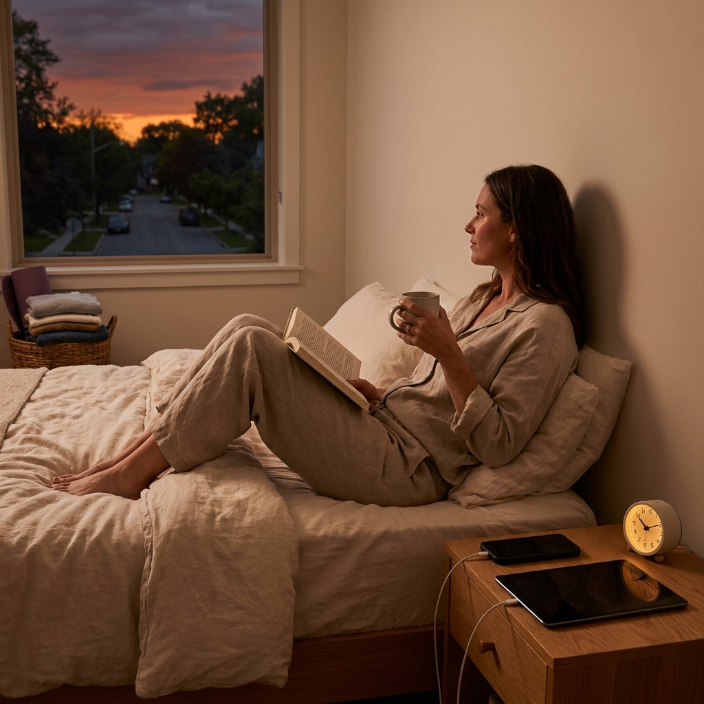 Screen-time reset for better sleep: a Sunday plan that doesn’t require deleting apps