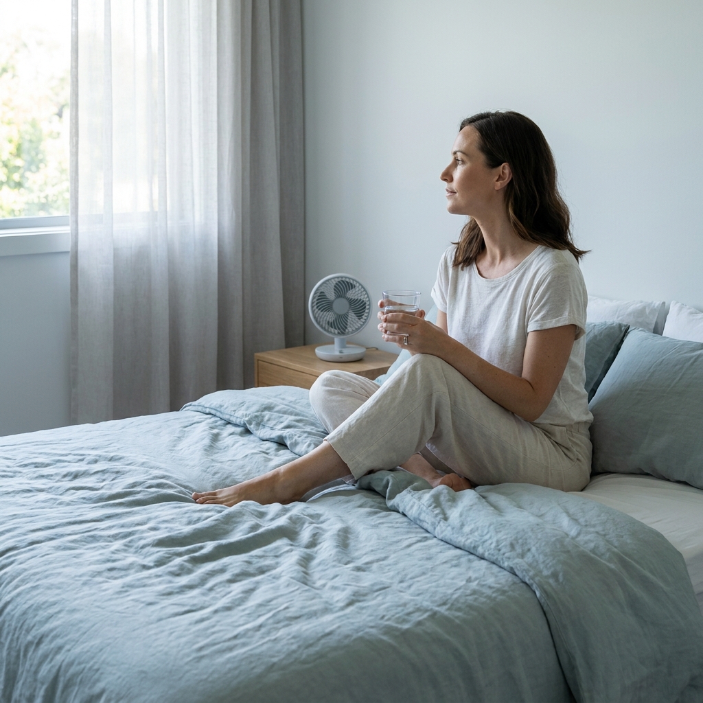 Late-summer sleep reset: cooling routines, light timing, and bedroom tweaks for better sleep during hot nights